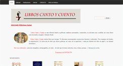 Desktop Screenshot of libroscantoycuento.com
